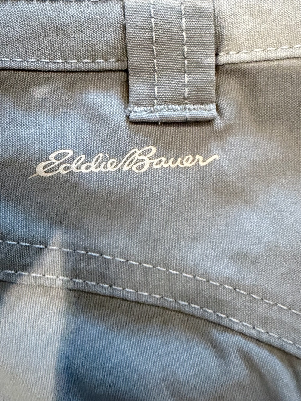 Eddie Bauer Women's Slate Blue Hybrid Shorts - Picture 4 of 6